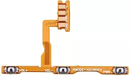 Шлейф Xiaomi Redmi Note 9 / Redmi 10X 4G с кнопкой включения, с кнопками громкости - фото Шлейф Xiaomi Redmi Note 9 / Redmi 10X 4G с кнопкой включения, с кнопками громкости