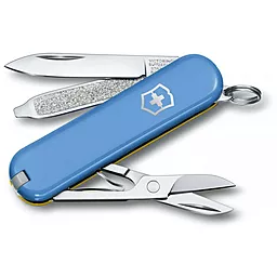 Мультитул Victorinox Classic SD Ukraine (0.6223.28G.8) Голубо-желтый - фото Мультитул Victorinox Classic SD Ukraine (0.6223.28G.8) Голубо-желтый