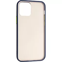 Чехол Gelius Bumper Mat Case Apple iPhone 12, iPhone 12 Pro Blue