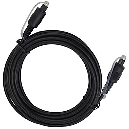 Оптичний аудіо кабель TCOM Toslink М/М Cable 5 м black - мініатюра 2