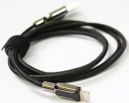 Кабель USB WUW X54 Lightning Cable Black - миниатюра 2