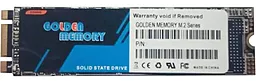 Накопичувач SSD Golden Memory 128G NVMe PCIe Gen3x4 M.2 2280 (GMNV128) - фото Накопичувач SSD Golden Memory 128G NVMe PCIe Gen3x4 M.2 2280 (GMNV128)