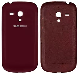 Задняя крышка корпуса Samsung Galaxy S3 mini I8190 Original Garnet Red