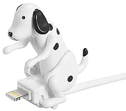 USB Кабель Siyoteam Humping Spot Dog Lightning Cable White