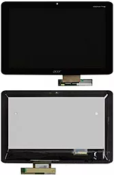 Дисплей для планшету Acer Iconia Tab A210, A211 + Touchscreen Black