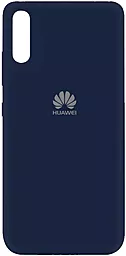 Чехол Epik Silicone Cover My Color Full Protective (A) Huawei P Smart S, Y8p 2020 Midnight Blue