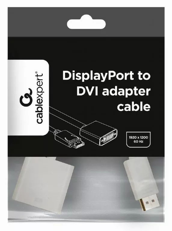 Видео переходник (адаптер) DisplayPort > DVI (A-DPM-DVIF-002-W) Cablexpert - фото 4