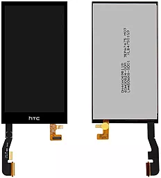 Дисплей HTC One M8 mini, One mini 2 с тачскрином, оригинал, Black - фото Дисплей HTC One M8 mini, One mini 2 с тачскрином, оригинал, Black