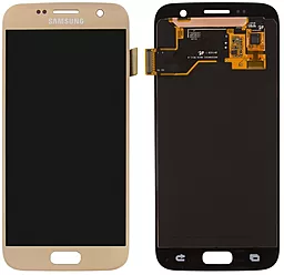 Дисплей Samsung Galaxy S7 G930 с тачскрином, (TFT), Gold - фото Дисплей Samsung Galaxy S7 G930 с тачскрином, (TFT), Gold