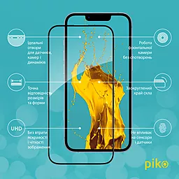 Защитное стекло Piko Full Glue для Apple iPhone 14 Plus Black (1283126541896) - миниатюра 3
