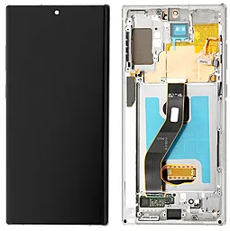 Дисплей Samsung Galaxy Note 10 Plus N975 с тачскрином и рамкой, (OLED), White - фото Дисплей Samsung Galaxy Note 10 Plus N975 с тачскрином и рамкой, (OLED), White