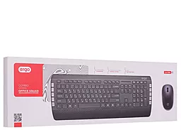 Комплект (клавиатура+мышка) Ergo KM-850WL (KM-850WL) Black - миниатюра 10