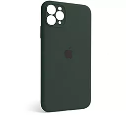 Чохол Silicone Case Full Camera for Apple IPhone 11 Pro Atrovirens Green