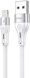 Кабель Proove Soft Silicone USB-A - Lightning 12w 2.4A 2m cable White (CCSO20001122) - фото Кабель Proove Soft Silicone USB-A - Lightning 12w 2.4A 2m cable White (CCSO20001122)