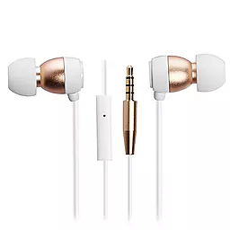 Навушники Awei ES-Q38i White/Gold