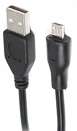 USB Кабель Maxxter 0.3M micro USB Cable Black (U-AMM-0.3M)