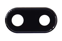 Скло камери Xiaomi Redmi 6A в рамці Black - фото Скло камери Xiaomi Redmi 6A в рамці Black