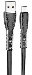 Кабель Borofone BU31 USB-A - Type-C 15w 3a 1м cable Black