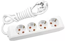 Сетевой фильтр (удлинитель) Viko multi-let 4 розетки 16А 2м белый (90114402) - фото Сетевой фильтр (удлинитель) Viko multi-let 4 розетки 16А 2м белый (90114402)