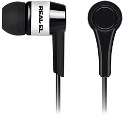 Наушники REAL-EL Z-1005 Black/White - фото Наушники REAL-EL Z-1005 Black/White