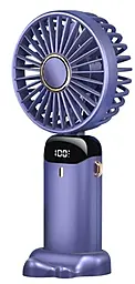 Портативний вентилятор VHG N15 з ароматизатором та підставкою Purple - фото Портативний вентилятор VHG N15 з ароматизатором та підставкою Purple