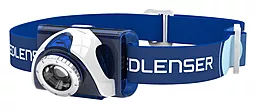 Налобний ліхтарик LedLenser SEO 7R (акумуляторний) Blue (6107R) Блістер - фото Налобний ліхтарик LedLenser SEO 7R (акумуляторний) Blue (6107R) Блістер