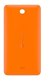 Задняя крышка корпуса Microsoft (Nokia) Lumia 430 (RM-1099) Original  Orange