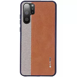 Чехол G-Case Earl Series для Samsung Galaxy Note 10 Коричневый