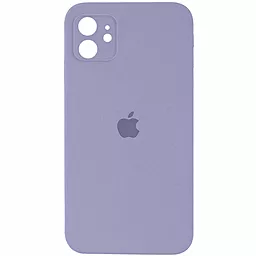 {"ru": "Чехол", "uk": "Чохол"} Silicone Case Full Camera для Apple iPhone 12  Lavender Grey