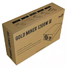 Блок живлення Aerocool 1200W Gold Miner (ACPG-GMK2FEY.11) - мініатюра 8