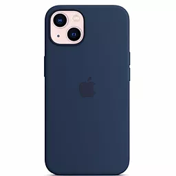 Чохол Silicone Case Full для Apple iPhone 14 Dark Blue