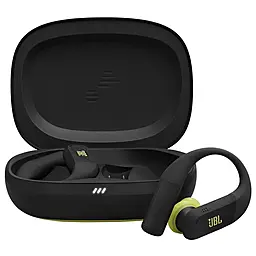 Наушники JBL Endurance Peak 4 Black-Lime (JBLENDUPEAK4BLKL) - фото Наушники JBL Endurance Peak 4 Black-Lime (JBLENDUPEAK4BLKL)
