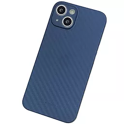 Чехол K-DOO Air carbon Series для Apple iPhone 13 (6.1") Blue