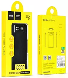 Повербанк Hoco UPB05 LCD 10000 mAh Black - миниатюра 10