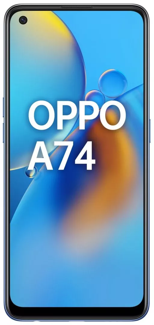 Смартфон Oppo A74 4/128GB Midnight Blue - фото 2