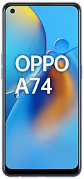 Смартфон Oppo A74 4/128GB Midnight Blue - мініатюра 2