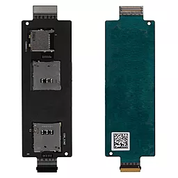 Роз'єм SIM-карти і карти пам'яті Asus ZenFone 2 (ZE500CL/ZE500ML) 2 Sim-карти на шлейфе - фото Роз'єм SIM-карти і карти пам'яті Asus ZenFone 2 (ZE500CL/ZE500ML) 2 Sim-карти на шлейфе