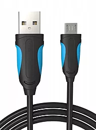 Кабель Vention USB-A - micro USB 10w 3м cable Black (VAS-A04-B300-N) - фото Кабель Vention USB-A - micro USB 10w 3м cable Black (VAS-A04-B300-N)