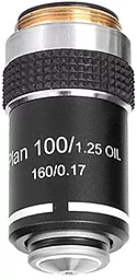Об'єктив для мікроскопа SIGETA Plan Achromatic 100x/1.25 OIL