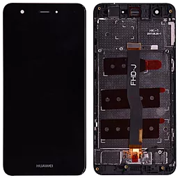 Дисплей Huawei Nova (без микросхемы) с тачскрином и рамкой, оригинал, Black - фото Дисплей Huawei Nova (без микросхемы) с тачскрином и рамкой, оригинал, Black