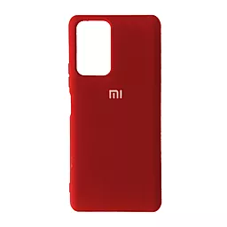 Чехол 1TOUCH Silicone Case Full для Xiaomi Redmi Note 10 Pro Red