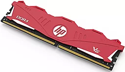 Оперативная память HP DDR4 8GB 2666MHz V6 (7EH61AA#ABB) Red