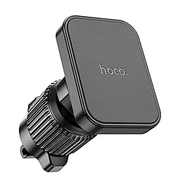Держатель магнитный Hoco H32 Cheetah magnetic ring (air outlet) Black - фото Держатель магнитный Hoco H32 Cheetah magnetic ring (air outlet) Black