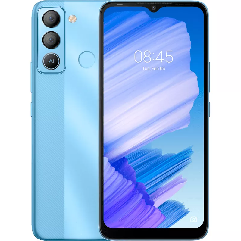 Смартфон Tecno Pop 5 LTE (BD4) Dual Sim Ice Blue (4895180774997) - фото 1