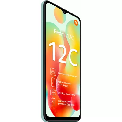 Смартфон Xiaomi Redmi 12C 3/64GB Mint Green - фото 8