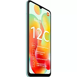 Смартфон Xiaomi Redmi 12C 3/64GB Mint Green - мініатюра 8 Смартфон Xiaomi Redmi 12C 3/64GB Mint Green - мініатюра 8