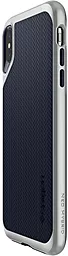 Чохол Spigen Neo Hybrid Apple iPhone XS Satin Silver (063CS24920) - мініатюра 4