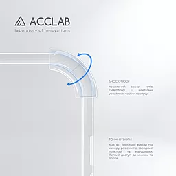 Чехол ACCLAB Shockproof для Samsung Galaxy A50 Transparent - миниатюра 3 Чехол ACCLAB Shockproof для Samsung Galaxy A50 Transparent - миниатюра 3