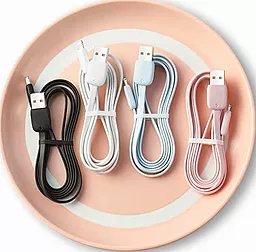Кабель Usams U6 Candy USB-A - Lightning 10w 1.2м cable Pink - мініатюра 8 Кабель Usams U6 Candy USB-A - Lightning 10w 1.2м cable Pink - мініатюра 8