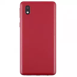 Задняя крышка корпуса Samsung Galaxy A01 Core A013 со стеклом камеры Red - фото Задняя крышка корпуса Samsung Galaxy A01 Core A013 со стеклом камеры Red